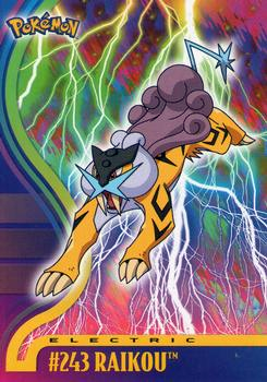 243 Raikou Johto Series 2 Topps Pokemon Johto Series 2 Topps 243 Raikou Johto Series 2 Topps Pokemon Johto Series 2 Topps