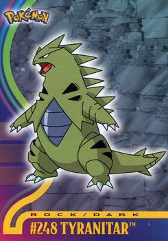 248 Tyranitar Johto Series 2 Topps Pokemon Johto Series 2 Topps 248 Tyranitar Johto Series 2 Topps Pokemon Johto Series 2 Topps