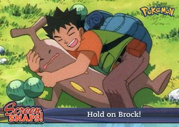 Hold On Brock SNAP05 Johto Series 2 Topps Pokemon Johto Series 2 Topps Hold On Brock SNAP05 Johto Series 2 Topps Pokemon Johto Series 2 Topps