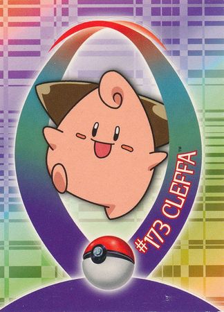 173 Cleffa Sticker Card Johto Series 2 Topps Pokemon Johto Series 2 Topps 173 Cleffa Sticker Card Johto Series 2 Topps Pokemon Johto Series 2 Topps