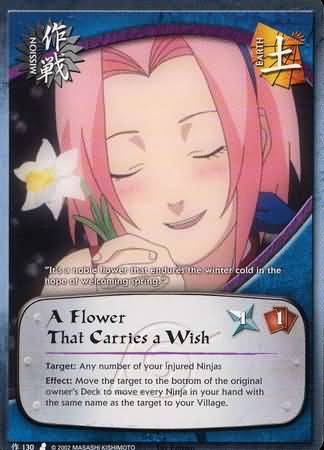 A Flower that Carries a Wish M 130 Common A Flower that Carries a Wish M 130 Common