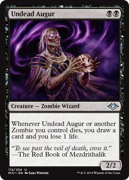 Undead Augur 112 254 Modern Horizons Singles Undead Augur 112 254 Modern Horizons Singles