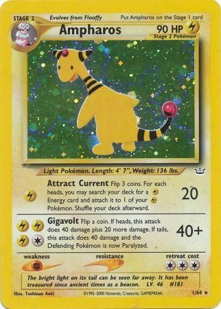 Ampharos - 1/64 - Holo Unlimited