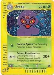 Arbok 3 165 Holo Rare Expedition Singles Arbok 3 165 Holo Rare Expedition Singles