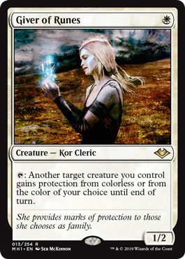 Giver of Runes 013 254 Modern Horizons Singles Giver of Runes 013 254 Modern Horizons Singles