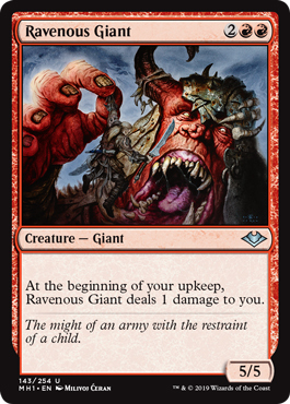 Ravenous Giant 143 254 Modern Horizons Singles Ravenous Giant 143 254 Modern Horizons Singles