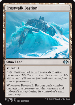 Frostwalk Bastion 240 254 Modern Horizons Singles Frostwalk Bastion 240 254 Modern Horizons Singles