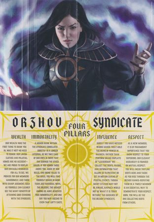 Orzhov Mission Instruction Ravnica Allegiance Guild Kit Insert MTG Other Magic The Gathering Memorabilia Orzhov Mission Instruction Ravnica Allegiance Guild Kit Insert MTG Other Magic The Gathering Memorabilia