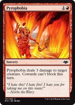 Pyrophobia 141 254 Modern Horizons Singles Pyrophobia 141 254 Modern Horizons Singles