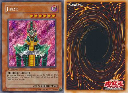 Jinzo - Pharoahs Servant popular Yugioh Card