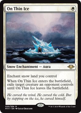 On Thin Ice 020 254 Modern Horizons Singles On Thin Ice 020 254 Modern Horizons Singles