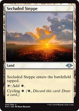 Secluded Steppe 245 254 Modern Horizons Singles Secluded Steppe 245 254 Modern Horizons Singles