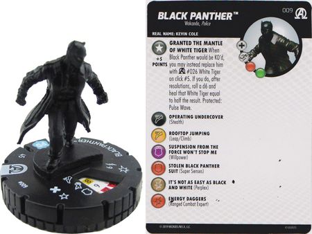 STARBRAND 073 CHASE Heroclix Black Panther & Illuminati #73 