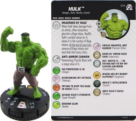 Hulk 014 Avengers Black Panther and the Illuminati Marvel Heroclix Hulk 014 Avengers Black Panther and the Illuminati Marvel Heroclix