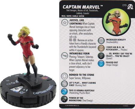 Captain Marvel 019 Avengers Black Panther and the Illuminati Marvel Heroclix Avengers Black Panther and the Illuminati Singles Captain Marvel 019 Avengers Black Panther and the Illuminati Marvel Heroclix Avengers Black Panther and the Illuminati Singles