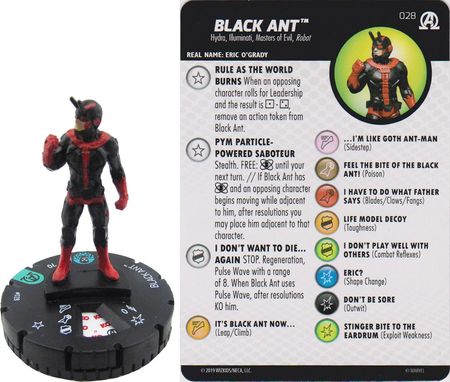 WINTER SOLDIER #016 Marvel Heroclix Black Panther & Illuminati 