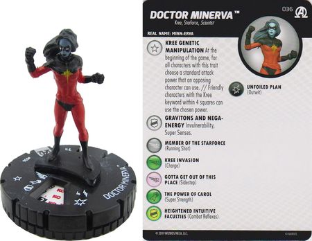 Doctor Minnerva 036 Avengers Black Panther and the Illuminati Marvel Heroclix Doctor Minnerva 036 Avengers Black Panther and the Illuminati Marvel Heroclix