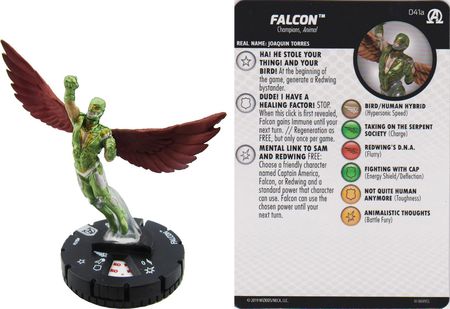 Falcon 041a Avengers Black Panther And The Illuminati Marvel Heroclix