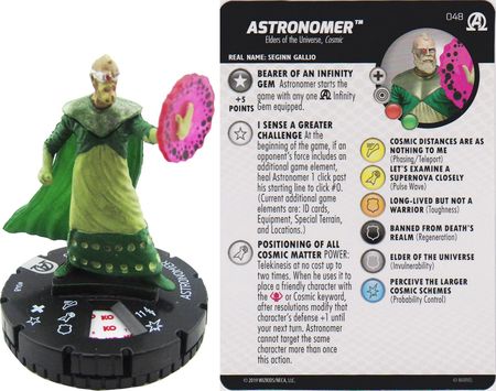 Astronomer 048 Avengers Black Panther and the Illuminati Marvel Heroclix Astronomer 048 Avengers Black Panther and the Illuminati Marvel Heroclix