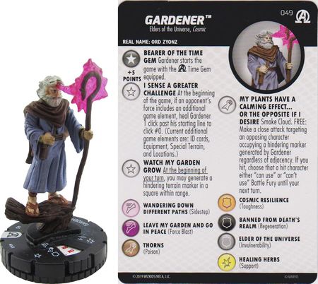 Gardener 049 Avengers Black Panther and the Illuminati Marvel Heroclix Gardener 049 Avengers Black Panther and the Illuminati Marvel Heroclix