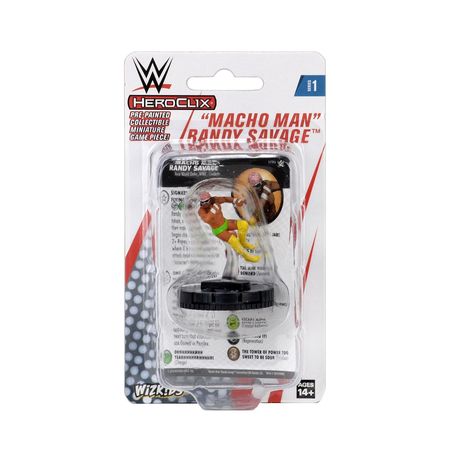 Macho Man Randy Savage 010 WWE Series 1 Heroclix WWE Heroclix Series 1 Singles Macho Man Randy Savage 010 WWE Series 1 Heroclix WWE Heroclix Series 1 Singles