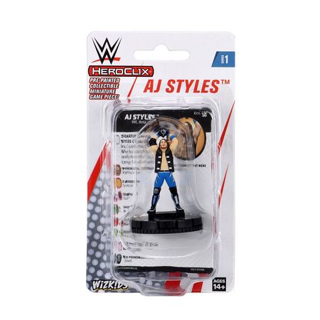 AJ Styles 005 WWE Series 1 Heroclix WWE Heroclix Series 1 Singles AJ Styles 005 WWE Series 1 Heroclix WWE Heroclix Series 1 Singles