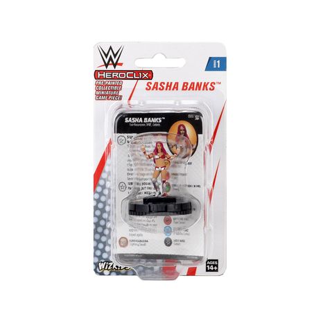 Sasha Banks 006 WWE Series 1 Heroclix Sasha Banks 006 WWE Series 1 Heroclix