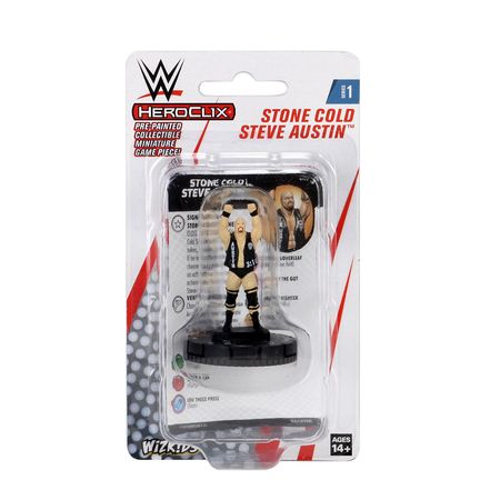 Stone Cold Steve Austin 002 WWE Series 1 Heroclix Stone Cold Steve Austin 002 WWE Series 1 Heroclix