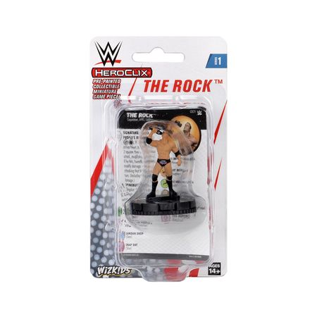 The Rock 001 WWE Series 1 Heroclix WWE Heroclix Series 1 Singles The Rock 001 WWE Series 1 Heroclix WWE Heroclix Series 1 Singles