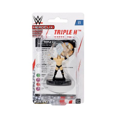 Triple H 003 WWE Series 1 Heroclix WWE Heroclix Series 1 Singles Triple H 003 WWE Series 1 Heroclix WWE Heroclix Series 1 Singles