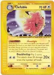 Clefable 7 165 Holo Rare Expedition Singles Clefable 7 165 Holo Rare Expedition Singles