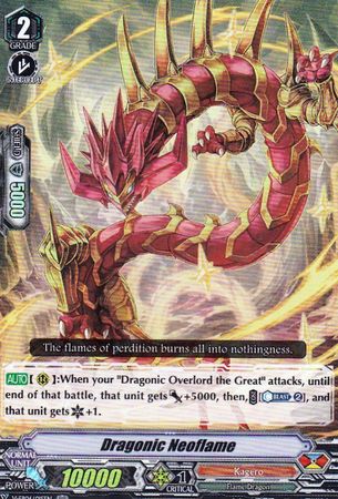 Dragonic Neoflame V EB06 015 Double Rare RR Dragonic Neoflame V EB06 015 Double Rare RR