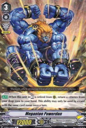 Meganton Poweredon V EB06 024 Rare R V Extra Booster 6 Light of Salvation VGE V EB06 Meganton Poweredon V EB06 024 Rare R V Extra Booster 6 Light of Salvation VGE V EB06