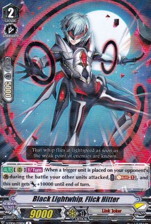 Black Light Whip Flickhitter V EB06 028 Rare R V Extra Booster 6 Light of Salvation VGE V EB06 Black Light Whip Flickhitter V EB06 028 Rare R V Extra Booster 6 Light of Salvation VGE V EB06