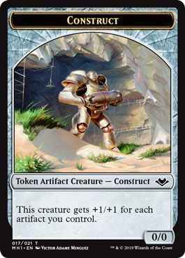 Construct Token 017 021 w Random Token Back Modern Horizons Singles Construct Token 017 021 w Random Token Back Modern Horizons Singles