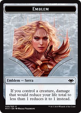 Emblem Serra 020 021 w Random Token Back Emblem Serra 020 021 w Random Token Back