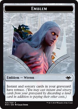 Emblem Wrenn 021 021 w Random Token Back Modern Horizons Singles Emblem Wrenn 021 021 w Random Token Back Modern Horizons Singles