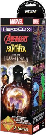 Avengers Black Panther and the Illuminati Booster Pack Marvel Heroclix Heroclix Sealed Product Avengers Black Panther and the Illuminati Booster Pack Marvel Heroclix Heroclix Sealed Product