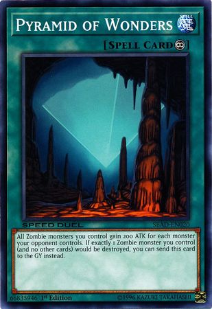 Pyramid of Wonders SBAD EN020 Common 1st Edition Speed Duel Attack from the Deep Singles Pyramid of Wonders SBAD EN020 Common 1st Edition Speed Duel Attack from the Deep Singles