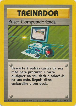 Busca Computadorizada Computer Search 71 102 Rare Unlimited Base Set Portuguese Other Non English Pokemon Singles Busca Computadorizada Computer Search 71 102 Rare Unlimited Base Set Portuguese Other Non English Pokemon Singles