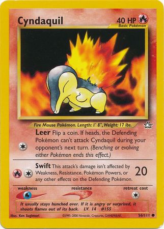Cyndaquil 56 111 Common Unlimited Cyndaquil 56 111 Common Unlimited