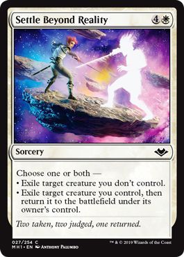 Settle Beyond Reality 027 254 Modern Horizons Singles Settle Beyond Reality 027 254 Modern Horizons Singles