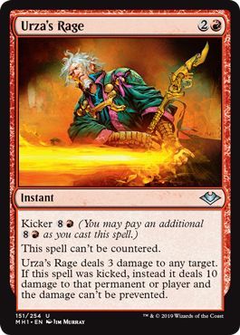 Urza s Rage 151 254 Modern Horizons Singles Urza s Rage 151 254 Modern Horizons Singles