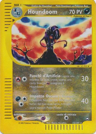 Houndoom 15 147 Rare Reverse Holo Aquapolis Italian Other Non English Pokemon Singles Houndoom 15 147 Rare Reverse Holo Aquapolis Italian Other Non English Pokemon Singles