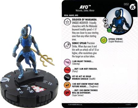 Ayo 002 Avengers Black Panther and the Illuminati Fast Forces Marvel Heroclix Avengers Black Panther and the Illuminati Fast Forces Ayo 002 Avengers Black Panther and the Illuminati Fast Forces Marvel Heroclix Avengers Black Panther and the Illuminati Fast Forces