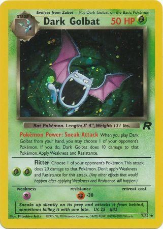 Dark Golbat - Team Rocket Unlimited - Pokemon | TrollAndToad