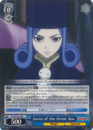 Juvia of the Great Sea FT EN S02 087 Common C Juvia of the Great Sea FT EN S02 087 Common C