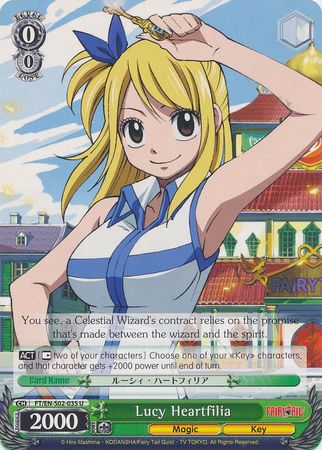 Lucy Heartfilia FT EN S02 035 Uncommon U Lucy Heartfilia FT EN S02 035 Uncommon U