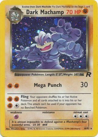 Dark Machamp 10 82 Holo Unlimited Dark Machamp 10 82 Holo Unlimited