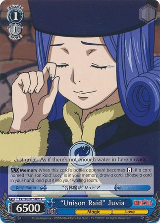 Unison Raid Juvia FT EN S02 093 Common C Unison Raid Juvia FT EN S02 093 Common C